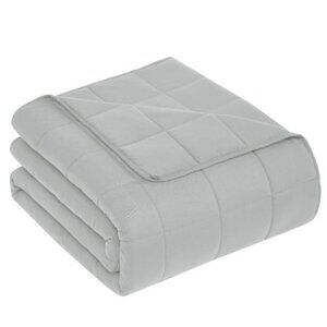 Cooling Weighted Blanket 10 LB Multi Sizes - Grey